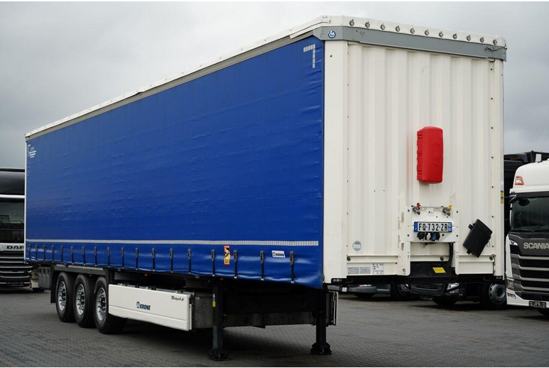 Krone FIRANKA / STANDARD / KOSZ NA PALETY / PLANDEKA ZBROJONA / SPROW - Semi-reboque de lona: foto 1 Krone FIRANKA / STANDARD / KOSZ NA PALETY / PLANDEKA ZBROJONA / SPROW - Semi-reboque de lona: foto 1