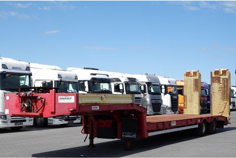 Louault LAWETA NISKOPODWOZIOWA / NAJAZDY HYDRAULICZNE / WCIĄGARKA / 2 OS - Semi-reboque baixa: foto 4 Louault LAWETA NISKOPODWOZIOWA / NAJAZDY HYDRAULICZNE / WCIĄGARKA / 2 OS - Semi-reboque baixa: foto 4