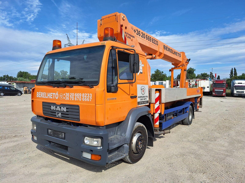 MAN 18.264 - Ruthmann Lifting Basket 34m - Caminhão com plataforma aérea: foto 1 MAN 18.264 - Ruthmann Lifting Basket 34m - Caminhão com plataforma aérea: foto 1