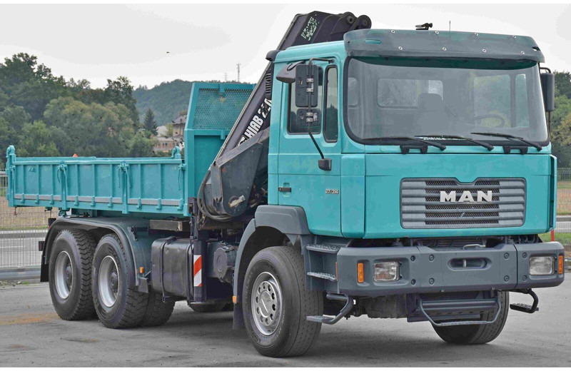 MAN 27-314 - Camião basculante, Camião grua: foto 4 MAN 27-314 - Camião basculante, Camião grua: foto 4