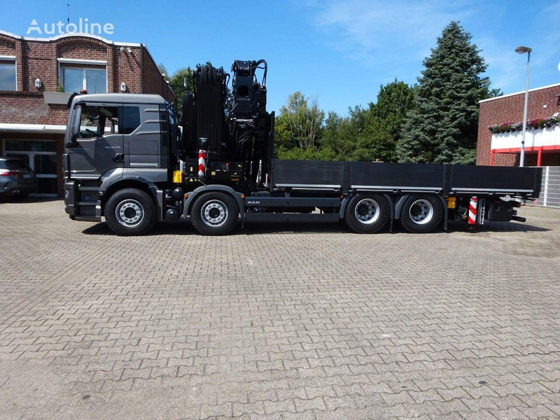 MAN 35.510 - Flatbed+crane - Camião de caixa aberta/ Plataforma, Camião grua: foto 3 MAN 35.510 - Flatbed+crane - Camião de caixa aberta/ Plataforma, Camião grua: foto 3