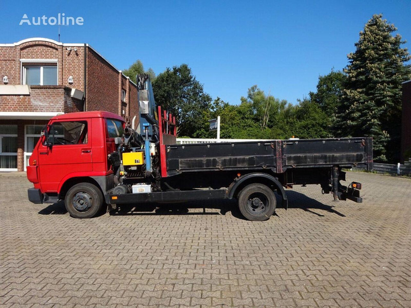 MAN 9.150 - Flatbed+crane - Camião de caixa aberta/ Plataforma, Camião grua: foto 3 MAN 9.150 - Flatbed+crane - Camião de caixa aberta/ Plataforma, Camião grua: foto 3