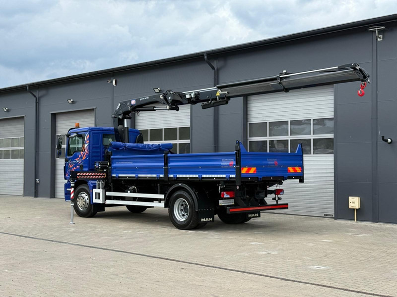 MAN MAN TGM TGL TGS 18.250 // E6 // wywrotka + HDS HMF z pilotem // - Camião basculante: foto 3 MAN MAN TGM TGL TGS 18.250 // E6 // wywrotka + HDS HMF z pilotem // - Camião basculante: foto 3