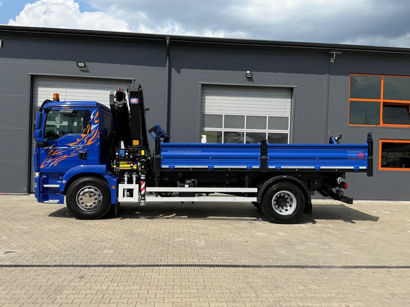 MAN MAN TGM TGL TGS 18.250 // E6 // wywrotka + HDS HMF z pilotem // - Camião basculante: foto 5 MAN MAN TGM TGL TGS 18.250 // E6 // wywrotka + HDS HMF z pilotem // - Camião basculante: foto 5