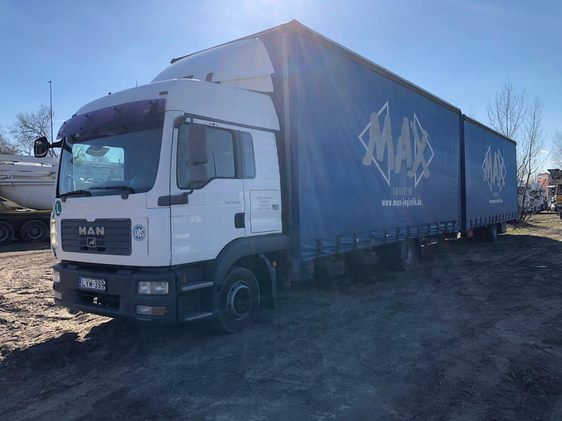 MAN TGL 8.210 Pritsche - TOP ZUSTAND - Camião de lona: foto 3 MAN TGL 8.210 Pritsche - TOP ZUSTAND - Camião de lona: foto 3