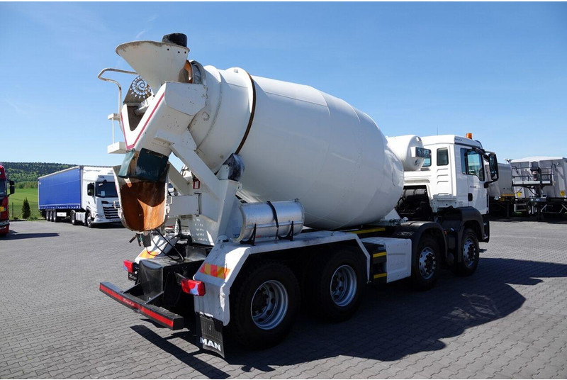 MAN TGS 32.400 / 8X4 / GRUSZKA / BETONOMIESZARKA / 9 M3 / IMER / MAN - Camião betoneira: foto 5 MAN TGS 32.400 / 8X4 / GRUSZKA / BETONOMIESZARKA / 9 M3 / IMER / MAN - Camião betoneira: foto 5