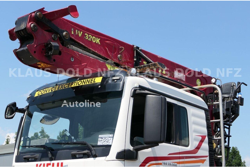 Leasing de MAN TGS 33.500 - Timper truck+crane MAN TGS 33.500 - Timper truck+crane: foto 15