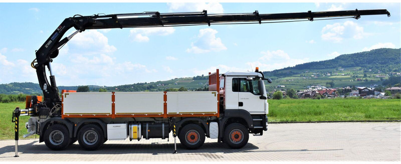 MAN TGS 35.440 * HIAB 322 EP-5HIPRO+FUNK / 8x4! - Camião de caixa aberta/ Plataforma, Camião grua: foto 4 MAN TGS 35.440 * HIAB 322 EP-5HIPRO+FUNK / 8x4! - Camião de caixa aberta/ Plataforma, Camião grua: foto 4