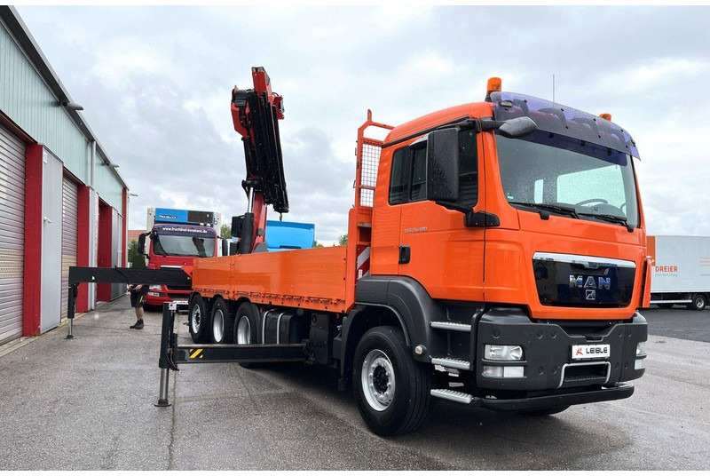 MAN TGS 35.480 8x4 Crane Palfinger PK 50002EH - Camião de caixa aberta/ Plataforma, Camião grua: foto 3 MAN TGS 35.480 8x4 Crane Palfinger PK 50002EH - Camião de caixa aberta/ Plataforma, Camião grua: foto 3