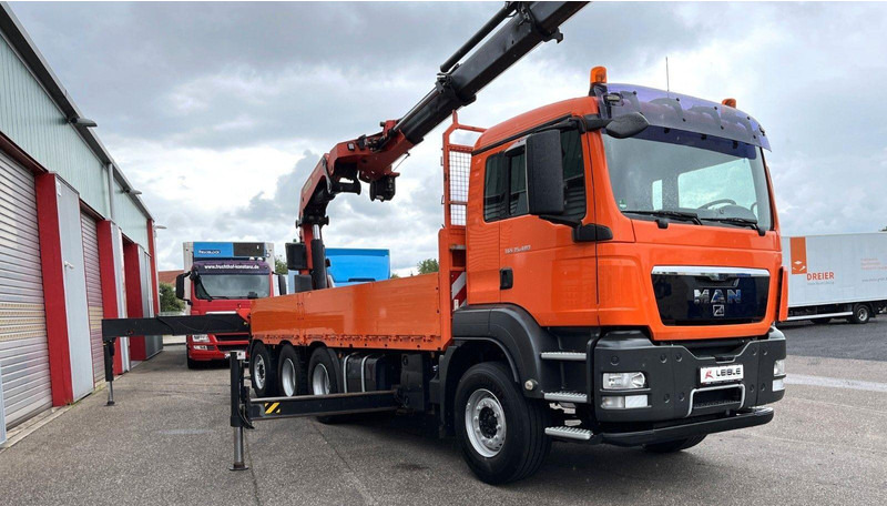 MAN TGS 35.480 8x4 Crane Palfinger PK 50002EH - Camião de caixa aberta/ Plataforma, Camião grua: foto 4 MAN TGS 35.480 8x4 Crane Palfinger PK 50002EH - Camião de caixa aberta/ Plataforma, Camião grua: foto 4