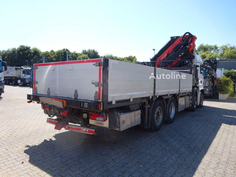 MAN TGS 35.480 - Flatbed + crane - Camião de caixa aberta/ Plataforma, Camião grua: foto 3 MAN TGS 35.480 - Flatbed + crane - Camião de caixa aberta/ Plataforma, Camião grua: foto 3