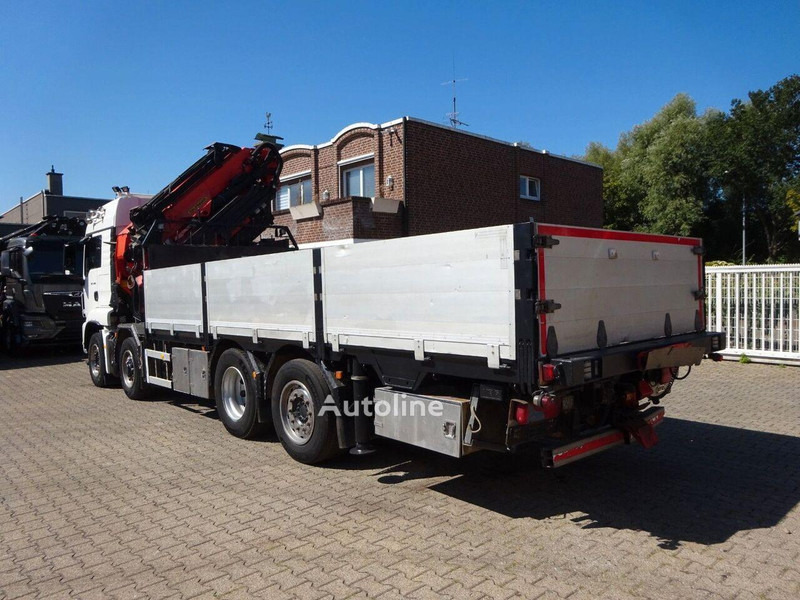 MAN TGS 35.480 - Flatbed + crane - Camião de caixa aberta/ Plataforma, Camião grua: foto 4 MAN TGS 35.480 - Flatbed + crane - Camião de caixa aberta/ Plataforma, Camião grua: foto 4