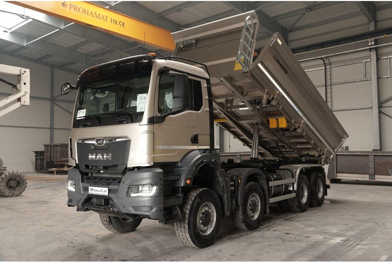 MAN TGS 41.480 / 8X8 / WYWROTKA 3 STRONNA / BORDMATIC / KH KIPPER / - Camião basculante: foto 1 MAN TGS 41.480 / 8X8 / WYWROTKA 3 STRONNA / BORDMATIC / KH KIPPER / - Camião basculante: foto 1