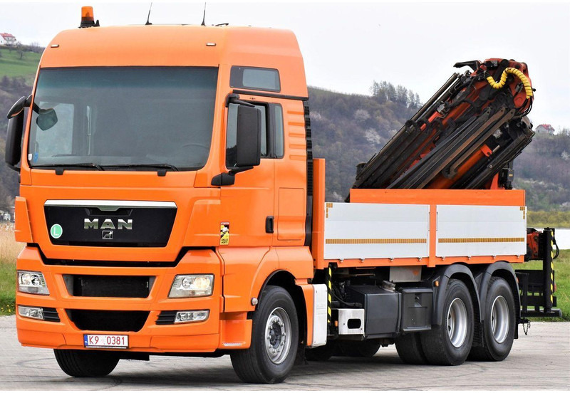 MAN TGX 28.540 JIB PJ060/FUNK - Camião de caixa aberta/ Plataforma, Camião grua: foto 3 MAN TGX 28.540 JIB PJ060/FUNK - Camião de caixa aberta/ Plataforma, Camião grua: foto 3