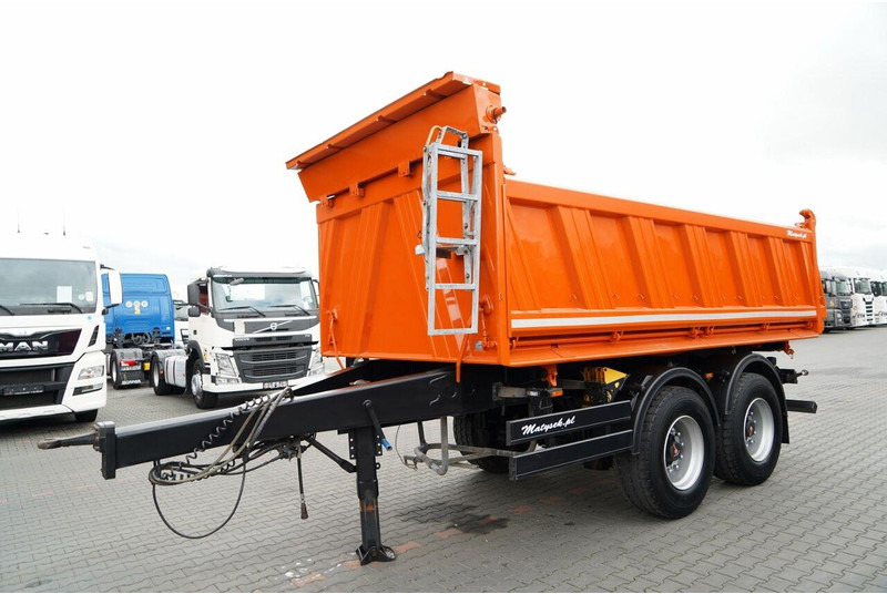 Meiller WYWROTKA 3 STRONNA / PRZYCZEPA TANDEM / OŚ PODNOSZONA / SAF - Reboque basculante: foto 5 Meiller WYWROTKA 3 STRONNA / PRZYCZEPA TANDEM / OŚ PODNOSZONA / SAF - Reboque basculante: foto 5