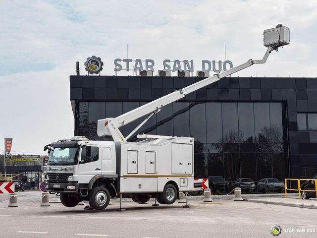 Mercedes-Benz 1529 4x4 Atego Lift Palfinger Wumag WT 230 - Caminhão com plataforma aérea: foto 1 Mercedes-Benz 1529 4x4 Atego Lift Palfinger Wumag WT 230 - Caminhão com plataforma aérea: foto 1