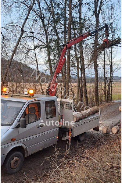 Mercedes-Benz 413 - Doka tipper+crane with gripper - Camião basculante, Camião grua: foto 2 Mercedes-Benz 413 - Doka tipper+crane with gripper - Camião basculante, Camião grua: foto 2