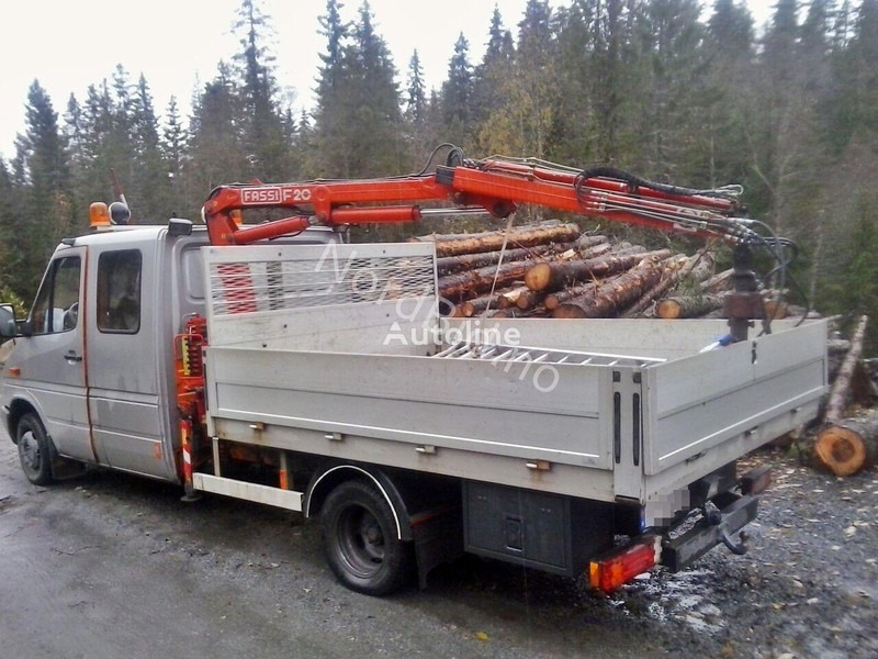 Mercedes-Benz 413 - Doka tipper+crane with gripper - Camião basculante, Camião grua: foto 4 Mercedes-Benz 413 - Doka tipper+crane with gripper - Camião basculante, Camião grua: foto 4