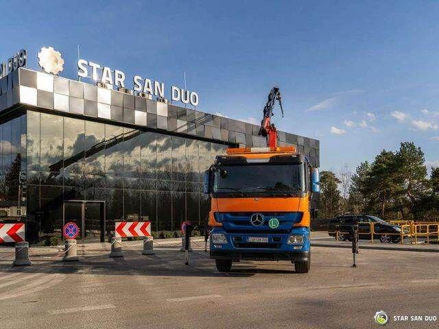 Mercedes-Benz ACTROS 2541 6x2 Palfinger PK 34002 Crane Winch - Camião de caixa aberta/ Plataforma, Camião grua: foto 4 Mercedes-Benz ACTROS 2541 6x2 Palfinger PK 34002 Crane Winch - Camião de caixa aberta/ Plataforma, Camião grua: foto 4