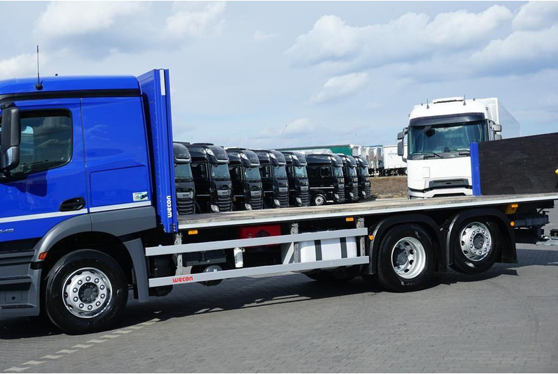 Camião de caixa aberta/ Plataforma Mercedes-Benz ACTROS / 2543 / ACC / E 6 / PEŁNY ADR / PLATFORMA / ZAWIESIE POD: foto 15 Camião de caixa aberta/ Plataforma Mercedes-Benz ACTROS / 2543 / ACC / E 6 / PEŁNY ADR / PLATFORMA / ZAWIESIE POD: foto 15