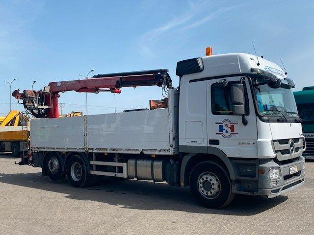Mercedes-Benz ACTROS 2544 - Camião de caixa aberta/ Plataforma, Camião grua: foto 3 Mercedes-Benz ACTROS 2544 - Camião de caixa aberta/ Plataforma, Camião grua: foto 3