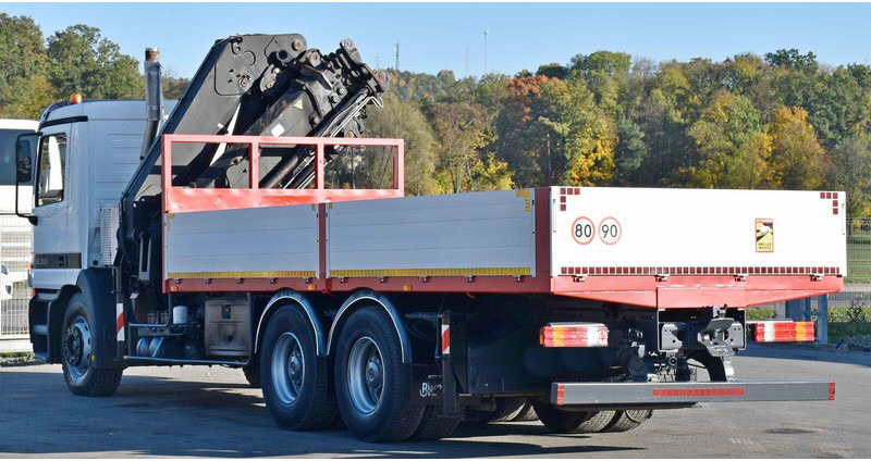 Camião de caixa aberta/ Plataforma, Camião grua Mercedes-Benz ACTROS 2635 Pritsche: foto 8