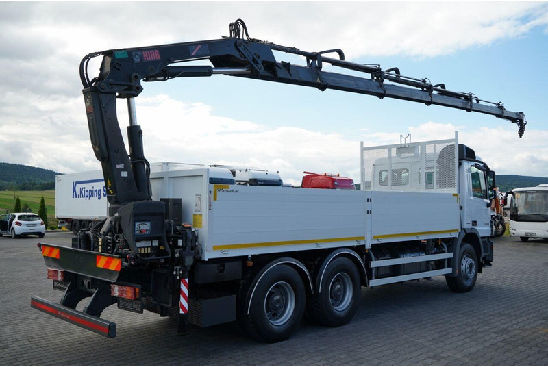 Mercedes-Benz ACTROS 2636 / 6x4 / SKRZYNIOWY 6,5 M + HDS HIAB / MOCNA PODŁOGA - Camião de caixa aberta/ Plataforma, Camião grua: foto 5 Mercedes-Benz ACTROS 2636 / 6x4 / SKRZYNIOWY 6,5 M + HDS HIAB / MOCNA PODŁOGA - Camião de caixa aberta/ Plataforma, Camião grua: foto 5