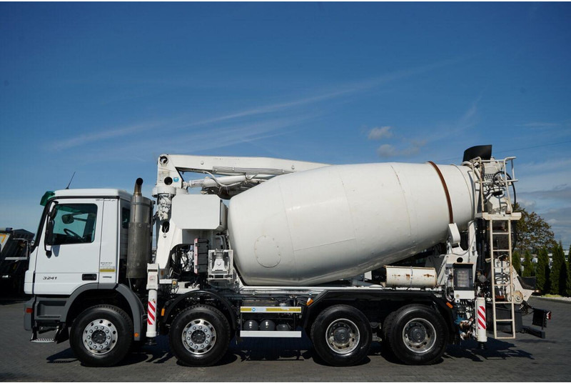 Mercedes-Benz ACTROS 3241 / POMPOGRUSZKA / 8X4 / BETONIARKA + POMPA SERMAC 3Z2 - Camião betoneira: foto 5 Mercedes-Benz ACTROS 3241 / POMPOGRUSZKA / 8X4 / BETONIARKA + POMPA SERMAC 3Z2 - Camião betoneira: foto 5