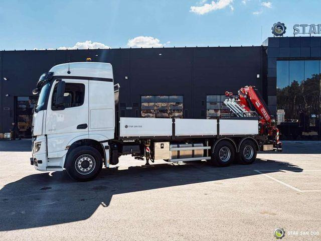 Mercedes-Benz ACTROS 3351 NEW 6x4 Fassi F485 Crane - Camião de caixa aberta/ Plataforma, Camião grua: foto 5 Mercedes-Benz ACTROS 3351 NEW 6x4 Fassi F485 Crane - Camião de caixa aberta/ Plataforma, Camião grua: foto 5