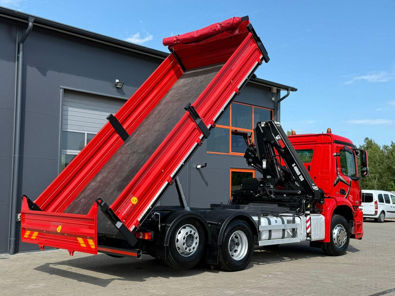 Mercedes-Benz AROCS 2532 // E6 // wywrotka 3-Stronna + HIAB HIDUO 158 B-2 // 6 - Camião basculante, Camião grua: foto 3 Mercedes-Benz AROCS 2532 // E6 // wywrotka 3-Stronna + HIAB HIDUO 158 B-2 // 6 - Camião basculante, Camião grua: foto 3