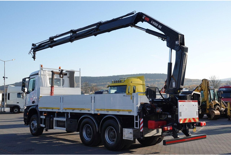Mercedes-Benz AROCS 2633 / 6x4 / SKRZYNIOWY - 6,5 M / HDS HIAB 188 b-3 wysów: - Camião de caixa aberta/ Plataforma, Camião grua: foto 3 Mercedes-Benz AROCS 2633 / 6x4 / SKRZYNIOWY - 6,5 M / HDS HIAB 188 b-3 wysów: - Camião de caixa aberta/ Plataforma, Camião grua: foto 3