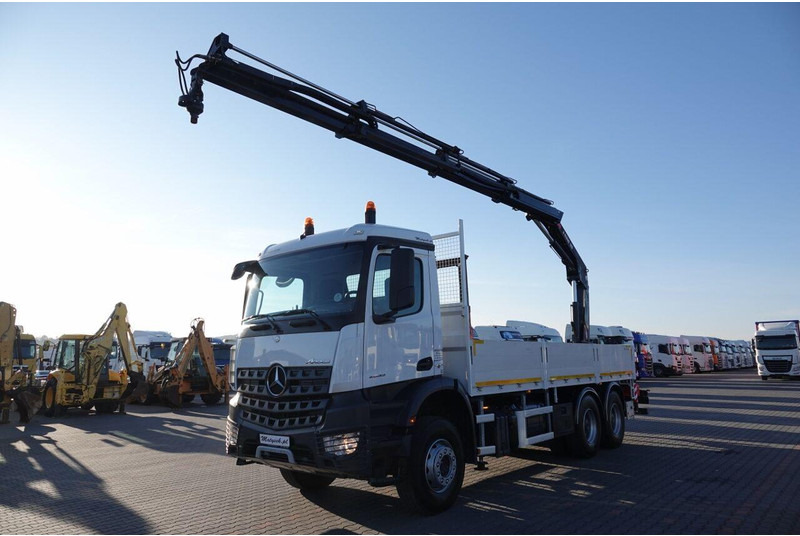 Mercedes-Benz AROCS 2633 / 6x4 / SKRZYNIOWY - 6,5 M / HDS HIAB 188 b-3 wysów: - Camião de caixa aberta/ Plataforma, Camião grua: foto 2 Mercedes-Benz AROCS 2633 / 6x4 / SKRZYNIOWY - 6,5 M / HDS HIAB 188 b-3 wysów: - Camião de caixa aberta/ Plataforma, Camião grua: foto 2