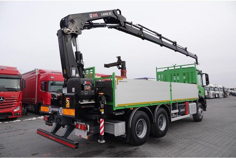 Mercedes-Benz AROCS 2636 / 6x4 / SKRZYNIOWY- 6,5 M / + HDS HIAB 4x wysów: 13 m - Camião de caixa aberta/ Plataforma, Camião grua: foto 5 Mercedes-Benz AROCS 2636 / 6x4 / SKRZYNIOWY- 6,5 M / + HDS HIAB 4x wysów: 13 m - Camião de caixa aberta/ Plataforma, Camião grua: foto 5