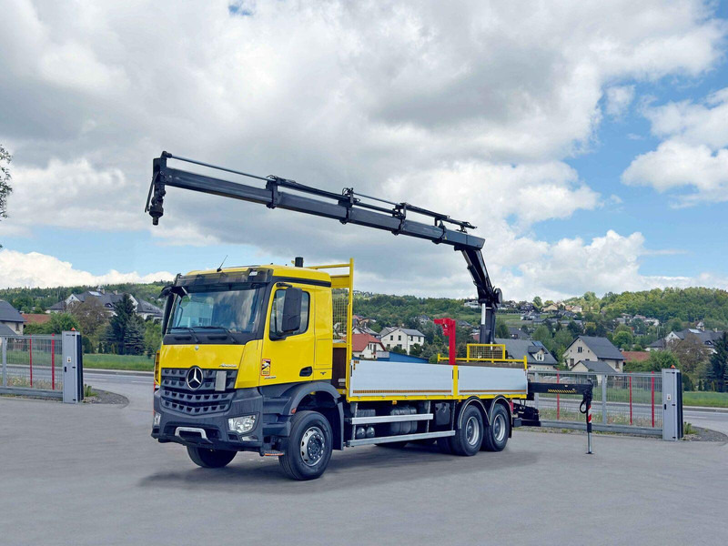 Mercedes-Benz AROCS 2636 *HIAB 166 D-4 HIDUO + FUNK* 6x4 - Camião de caixa aberta/ Plataforma, Camião grua: foto 2 Mercedes-Benz AROCS 2636 *HIAB 166 D-4 HIDUO + FUNK* 6x4 - Camião de caixa aberta/ Plataforma, Camião grua: foto 2