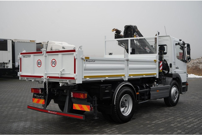 Camião basculante, Camião grua Mercedes-Benz ATEGO 1218 / 4x2 / WYWROTKA + HDS HIAB 0088 BS-3 / PILOT /MANU: foto 12 Camião basculante, Camião grua Mercedes-Benz ATEGO 1218 / 4x2 / WYWROTKA + HDS HIAB 0088 BS-3 / PILOT /MANU: foto 12