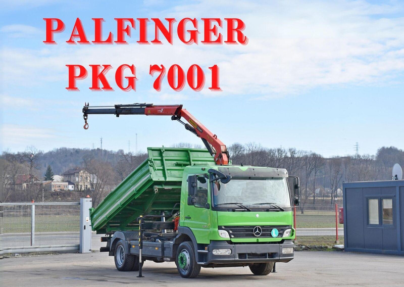 Mercedes-Benz ATEGO 1224 - Camião basculante, Camião grua: foto 1 Mercedes-Benz ATEGO 1224 - Camião basculante, Camião grua: foto 1