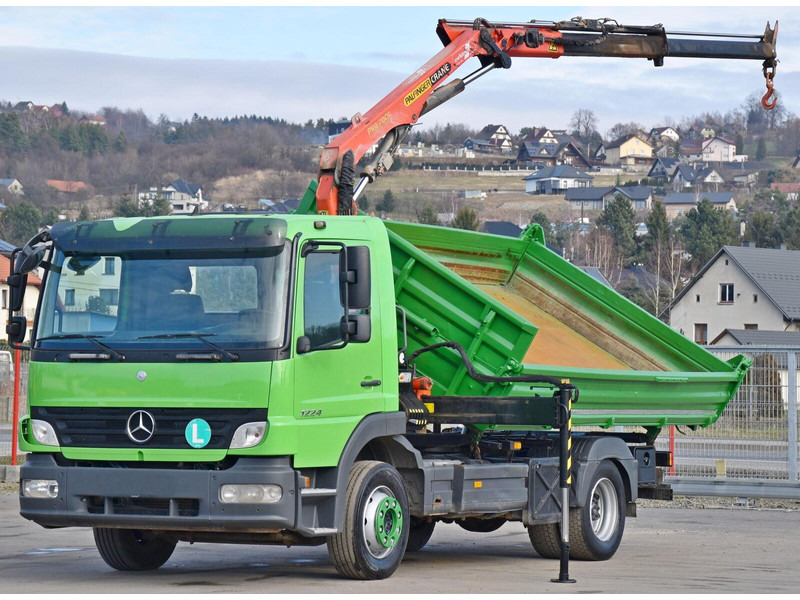 Mercedes-Benz ATEGO 1224 - Camião basculante, Camião grua: foto 3 Mercedes-Benz ATEGO 1224 - Camião basculante, Camião grua: foto 3