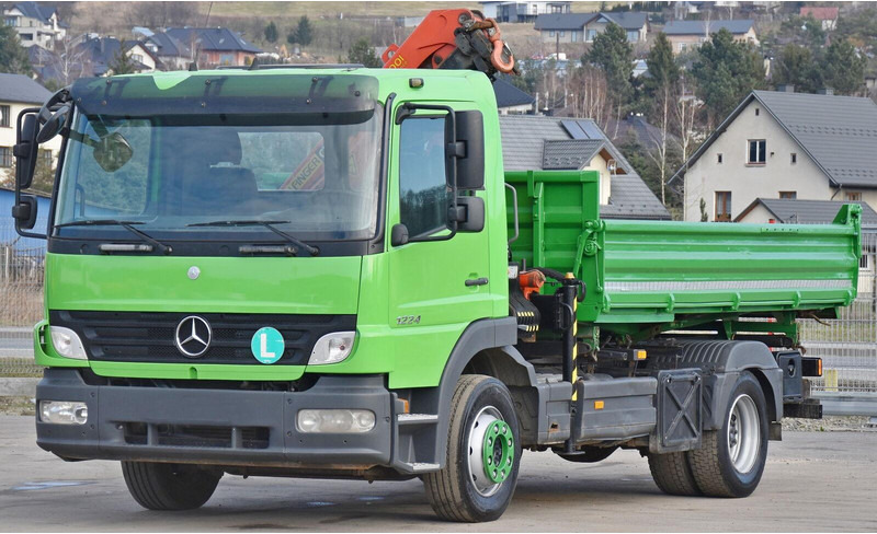 Mercedes-Benz ATEGO 1224 - Camião basculante, Camião grua: foto 5 Mercedes-Benz ATEGO 1224 - Camião basculante, Camião grua: foto 5