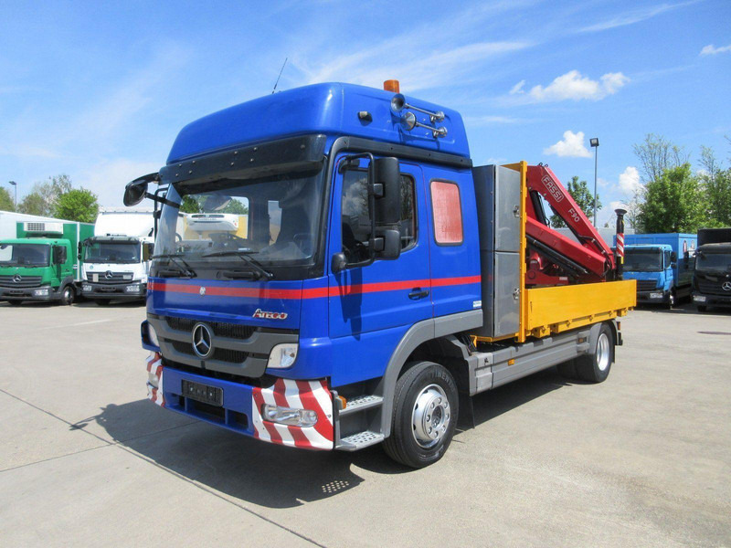 Mercedes-Benz ATEGO 1224 L - Camião de caixa aberta/ Plataforma, Camião grua: foto 2 Mercedes-Benz ATEGO 1224 L - Camião de caixa aberta/ Plataforma, Camião grua: foto 2