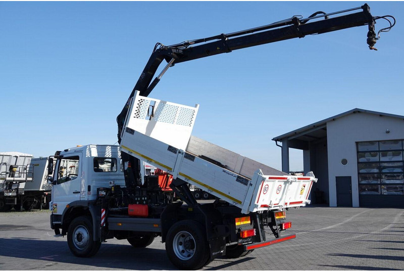 Mercedes-Benz ATEGO 16.24 / 4X4 / WYWROTKA + HDS HIAB 111 BS-2 / PILOT / ROT - Camião basculante: foto 3 Mercedes-Benz ATEGO 16.24 / 4X4 / WYWROTKA + HDS HIAB 111 BS-2 / PILOT / ROT - Camião basculante: foto 3