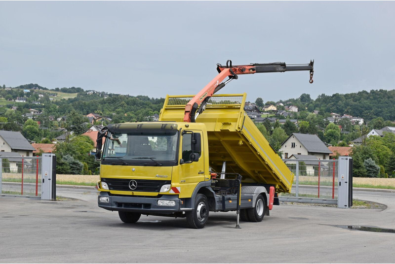 Mercedes-Benz ATEGO 818 - Camião basculante, Camião grua: foto 2 Mercedes-Benz ATEGO 818 - Camião basculante, Camião grua: foto 2
