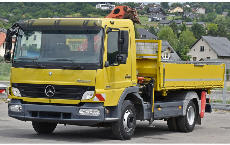 Mercedes-Benz ATEGO 818 - Camião basculante, Camião grua: foto 4 Mercedes-Benz ATEGO 818 - Camião basculante, Camião grua: foto 4