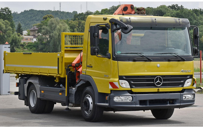 Mercedes-Benz ATEGO 818 - Camião basculante, Camião grua: foto 3 Mercedes-Benz ATEGO 818 - Camião basculante, Camião grua: foto 3