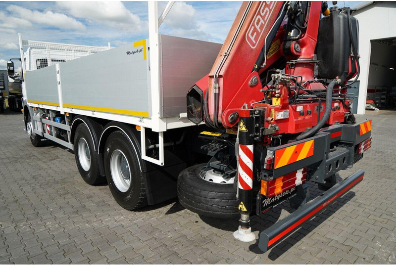 Camião de caixa aberta/ Plataforma, Camião grua Mercedes-Benz / AXOR 2633 / 6X4 / SKRZYNIOWY - 6,55 M / MOCNA PODŁOGA / HDS FA: foto 19