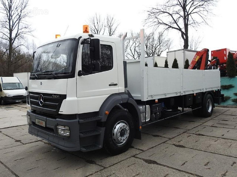Mercedes-Benz AXOR - Camião de caixa aberta/ Plataforma, Camião grua: foto 3 Mercedes-Benz AXOR - Camião de caixa aberta/ Plataforma, Camião grua: foto 3