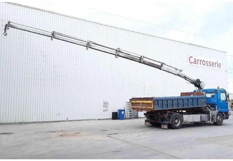 Mercedes-Benz Actros 1835 - Camião de caixa aberta/ Plataforma, Camião grua: foto 2 Mercedes-Benz Actros 1835 - Camião de caixa aberta/ Plataforma, Camião grua: foto 2