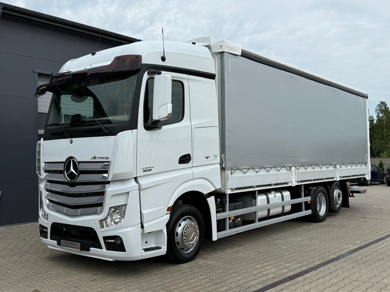 Mercedes-Benz Actros 2542 / E6 / burto-firanka 8,5 m + winda / 2 - Camião de lona: foto 1 Mercedes-Benz Actros 2542 / E6 / burto-firanka 8,5 m + winda / 2 - Camião de lona: foto 1