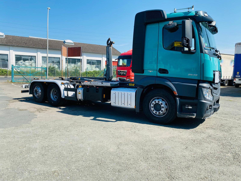 Mercedes-Benz Actros 2545 Meileraufbau GUTER ZUSTAND - Camião de caixa aberta/ Plataforma, Camião grua: foto 4 Mercedes-Benz Actros 2545 Meileraufbau GUTER ZUSTAND - Camião de caixa aberta/ Plataforma, Camião grua: foto 4