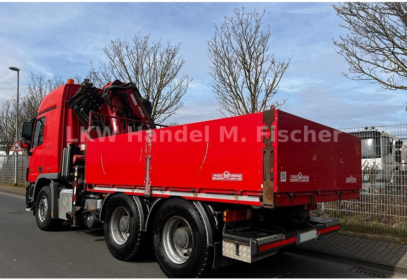 Mercedes-Benz Actros 2651 6x4 Flatbed + Crane Atlas 190.2 - Camião de caixa aberta/ Plataforma, Camião grua: foto 4 Mercedes-Benz Actros 2651 6x4 Flatbed + Crane Atlas 190.2 - Camião de caixa aberta/ Plataforma, Camião grua: foto 4