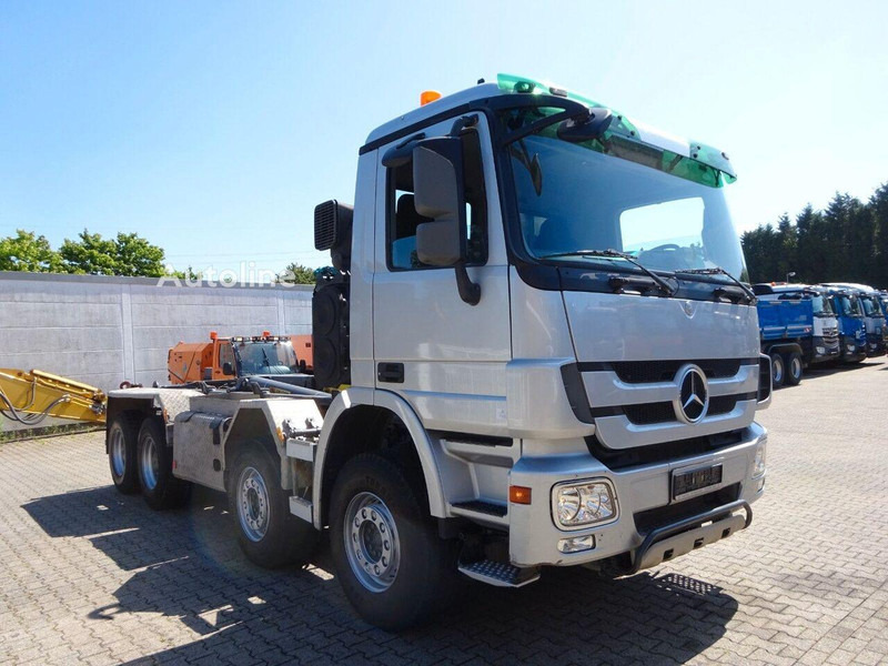 Mercedes-Benz Actros 3244 - Hook lift truck 8x4 - Camião polibenne, Camião grua: foto 3 Mercedes-Benz Actros 3244 - Hook lift truck 8x4 - Camião polibenne, Camião grua: foto 3